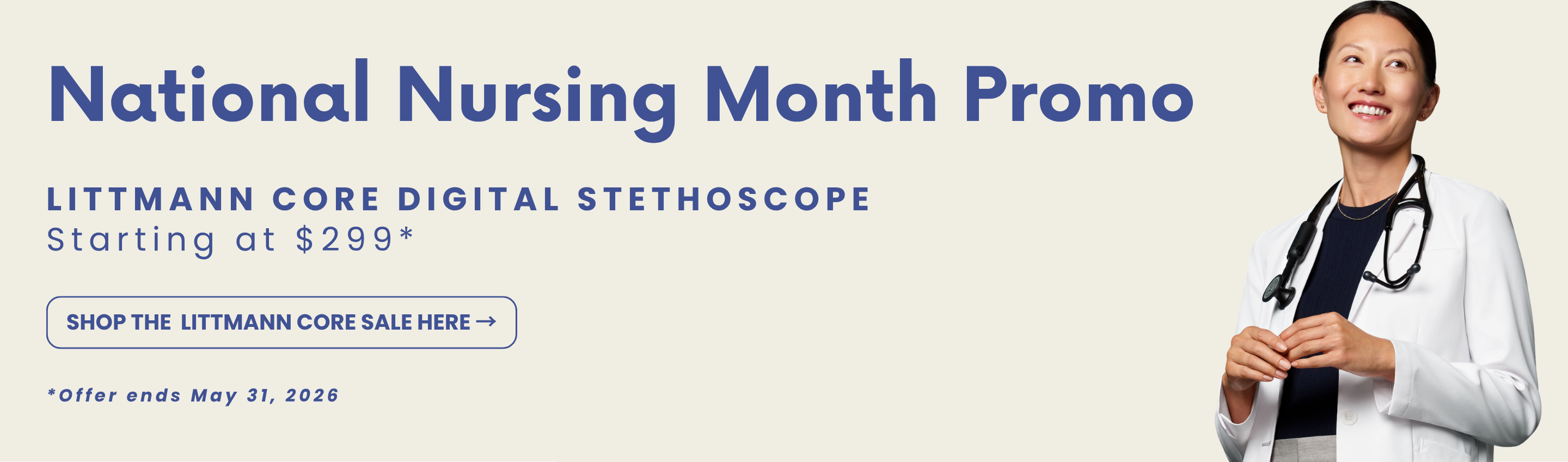 2026 Nurses Month Promo CORE AND PULSE OX (Homepage Banner)